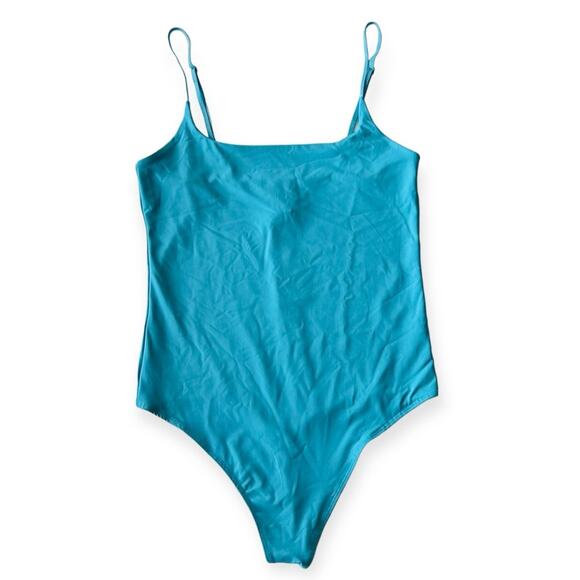 House of Harlow 1960 All Day Contour Bodysuit - L - Blue - Picture 10 of 12